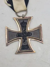 Originalt Jernkors fra ww1 (for non combatante) med fremstiller