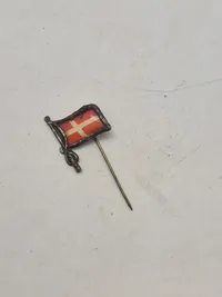 Original dansk national pin