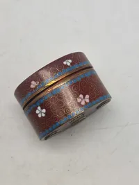 Original asiatisk pilledåse - start 1900 tallet