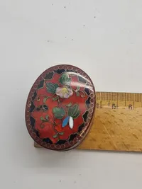 Original asiatisk pilledåse - start 1900 tallet