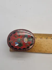Original asiatisk pilledåse - start 1900 tallet