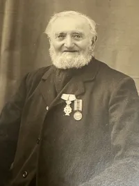 Originalt Foto af Dansk veteran fra 3 års krigen