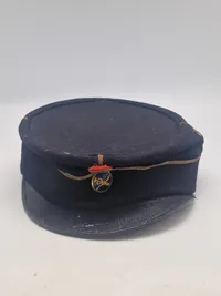 Original kasket model 1910 - Sekondløjtnant i forplejningskorpset