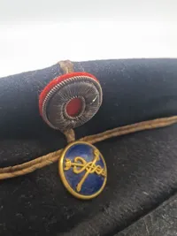 Original kasket model 1910 - Sekondløjtnant i forplejningskorpset