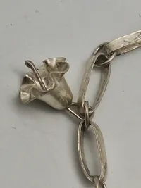 Veludført armbånd af sterlingsølv