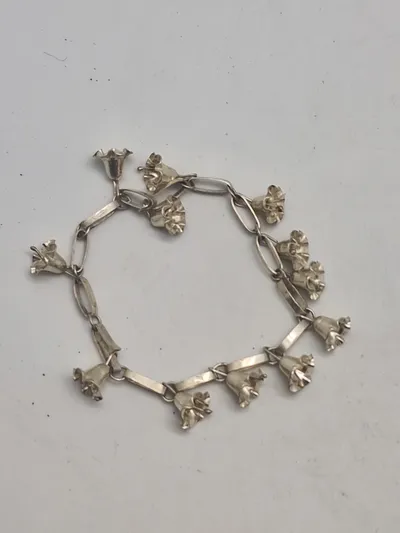 Veludført armbånd af sterlingsølv