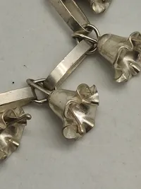 Veludført armbånd af sterlingsølv