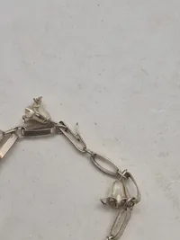 Veludført armbånd af sterlingsølv