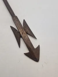 Sjældent originalt hvalfanger harpun