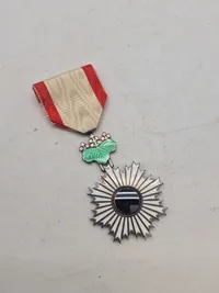 Original Japan, Empire. An Order Of The Rising Sun, V Class, Sterlingsølv