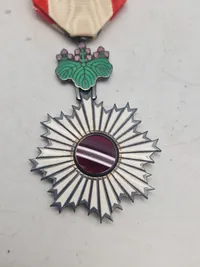 Original Japan, Empire. An Order Of The Rising Sun, V Class, Sterlingsølv