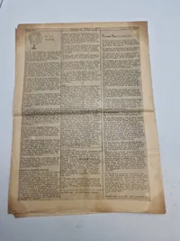 Originalt eks. af dansk presse - ww2 Illegalt