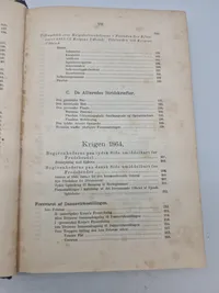 Original bog - den dansk tydske krig 1864 - udgivet af generalstaben