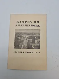 Originalt hæfte - Kampen om Amalienborg