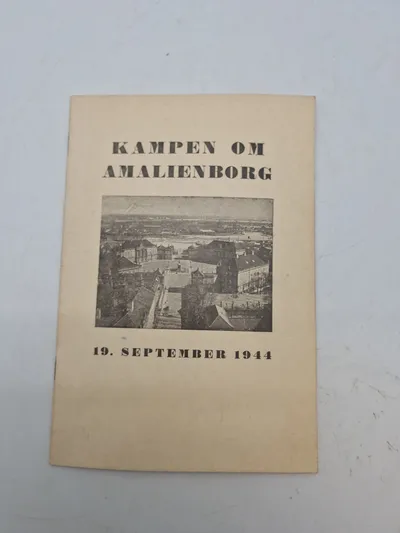 Originalt hæfte - Kampen om Amalienborg