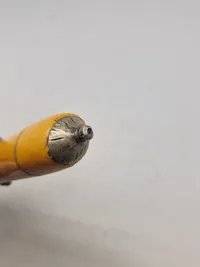 veludført Morrccan dagger med skede af horn