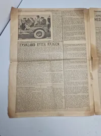 Originalt eks. af dansk presse - ww2 Illegalt