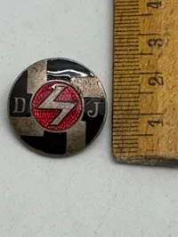 Originalt 3rd Reich DJ- Deutsche Jungfolk member badge within HJ
