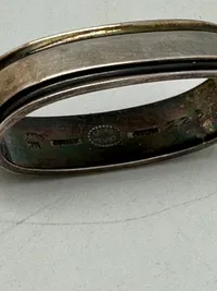 Georg Jensen Sterling Sølv Harald Nielsen Servietring No 22B, 26 gram Sterlingsølv