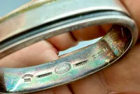 Georg Jensen Sterling Sølv Harald Nielsen Servietring No 22B, 26 gram Sterlingsølv