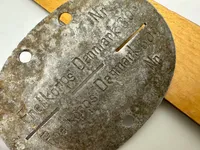 Original erstatnings ID brik Frikorps Danmark, Ekstremt sjælden