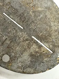 Original Regiment 24 Danmark ID brik, Ekstremt sjælden