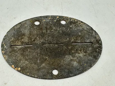 Original Regiment 24 Danmark ID brik, Ekstremt sjælden