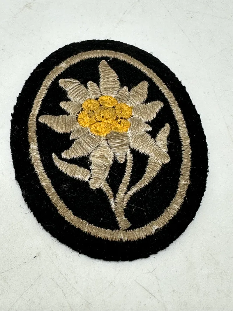 Original SS Gebirgstruppen Sleeve Edelweiss