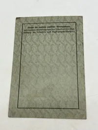 Originalt SS Führerschein - driver's license
