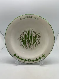 Original JULFEST 1941 ALLACH PRESENTATION PLATE, fejlfri