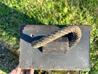 Dansk metal ammo kasse 37 mm. (  Hotchkiss )  ladt Panser krudtgranat fra 1915, ekstremt sjælden