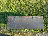 Dansk metal ammo kasse 37 mm. (  Hotchkiss )  ladt Panser krudtgranat fra 1915, ekstremt sjælden