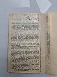 Original dansk soldater bog (indkaldt 1939)