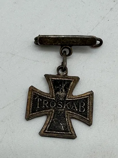 Original tidlig veteran pin for Dansk SS frivillige