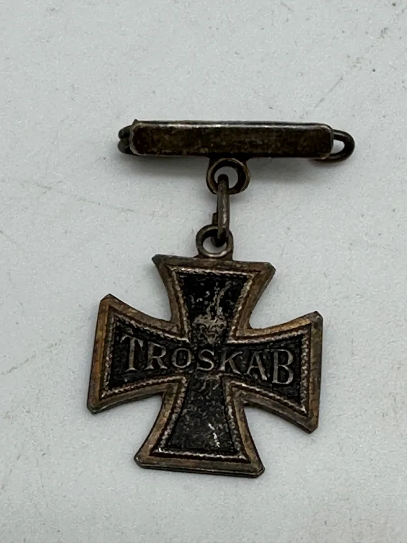 Original tidlig veteran pin for Dansk SS frivillige