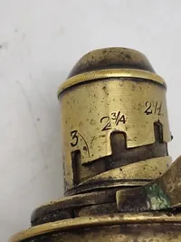 Veludført originalt Engelsk krudthorn - 1800 tallet