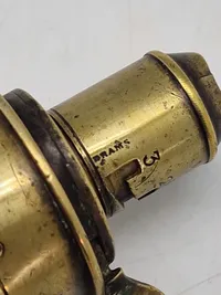 Veludført originalt Engelsk krudthorn - 1800 tallet