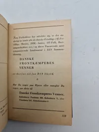 Sjælden original Waffen - SS lommekalender for danske frivillige - år 1945, komplet