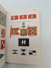 Sjælden original Waffen - SS lommekalender for danske frivillige - år 1945, komplet