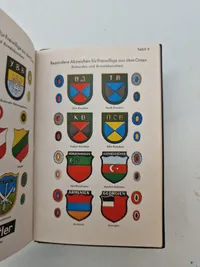 Sjælden original Waffen - SS lommekalender for danske frivillige - år 1945, komplet
