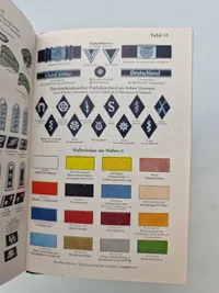 Sjælden original Waffen - SS lommekalender for danske frivillige - år 1945, komplet