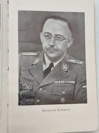 Sjælden original Waffen - SS lommekalender for danske frivillige - år 1945, komplet