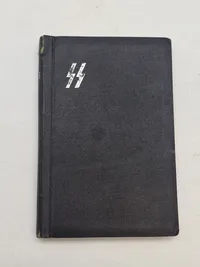 Sjælden original Waffen - SS lommekalender for danske frivillige - år 1945, komplet
