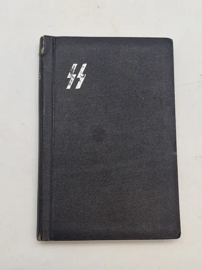 Sjælden original Waffen - SS lommekalender for danske frivillige - år 1945, komplet