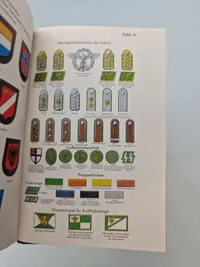 Sjælden original Waffen - SS lommekalender for danske frivillige - år 1945, komplet