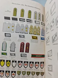 Sjælden original Waffen - SS lommekalender for danske frivillige - år 1945, komplet