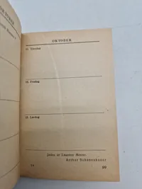 Sjælden original Waffen - SS lommekalender for danske frivillige - år 1945, komplet