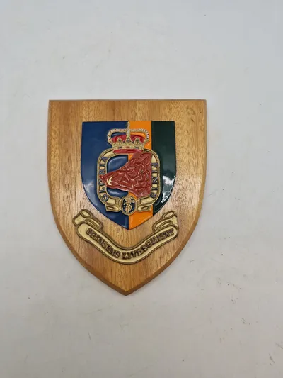 Militært vægskjold - Prinsens Livregiment