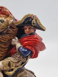 Veludført Napoleon figur