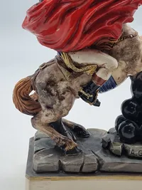 Veludført Napoleon figur